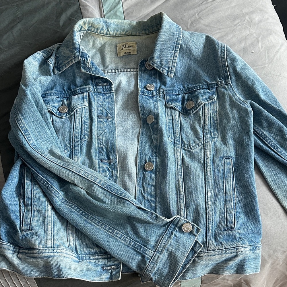 J. Crew Classic Blue Denim Jacket